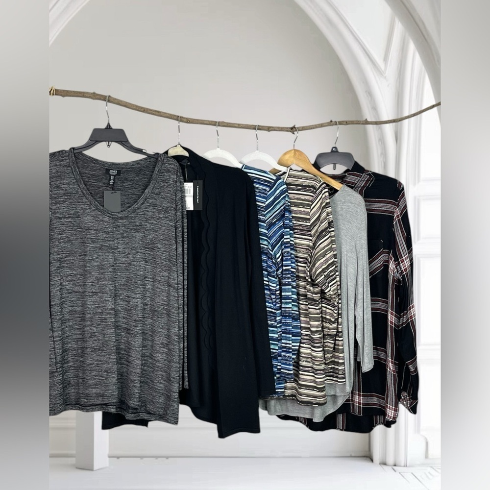 Plus Size Bundle of Tops 6 pieces 1X